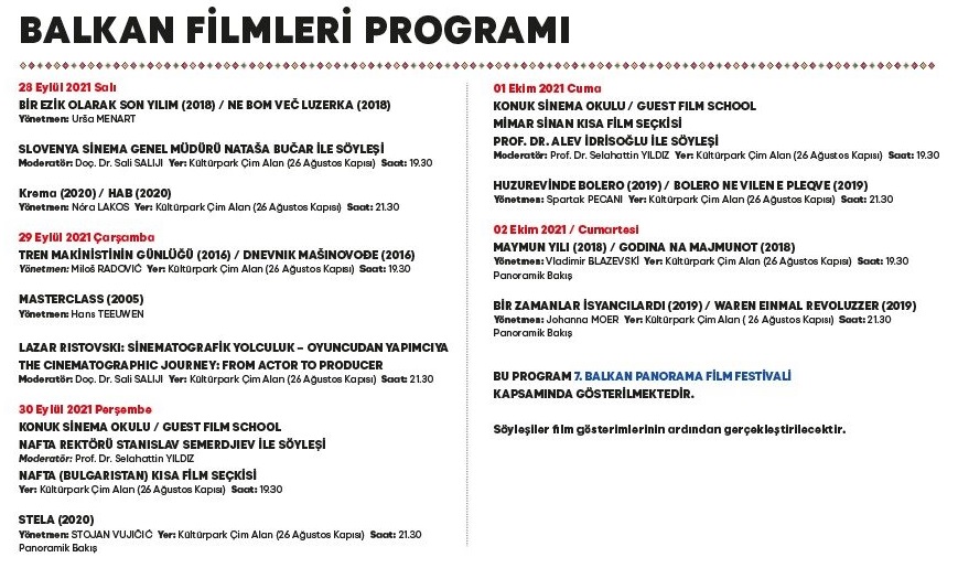 İzmir Balkan Festivali 2021 programı Balkanlılar Halk Dansları ve Kültür Festivali