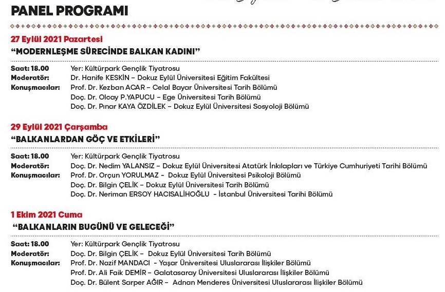 İzmir Balkan Festivali 2021 programı Balkanlılar Halk Dansları ve Kültür Festivali