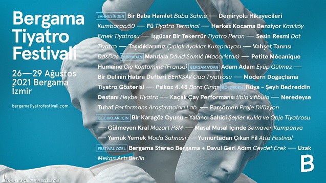 İzmir Bergama Tiyatro Festivali 2021 programı