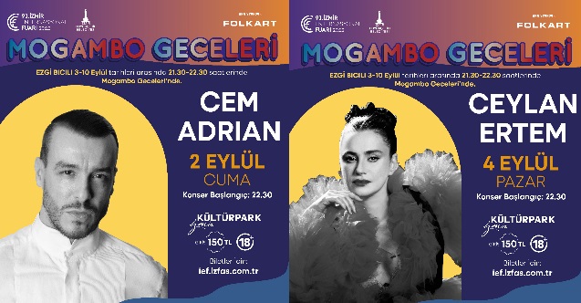 İzmir Enternasyonal Fuarı 2022 konserleri etkinlikleri