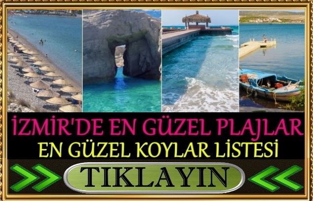 izmir'de en güzel plajlar ve koylar listesi 2021