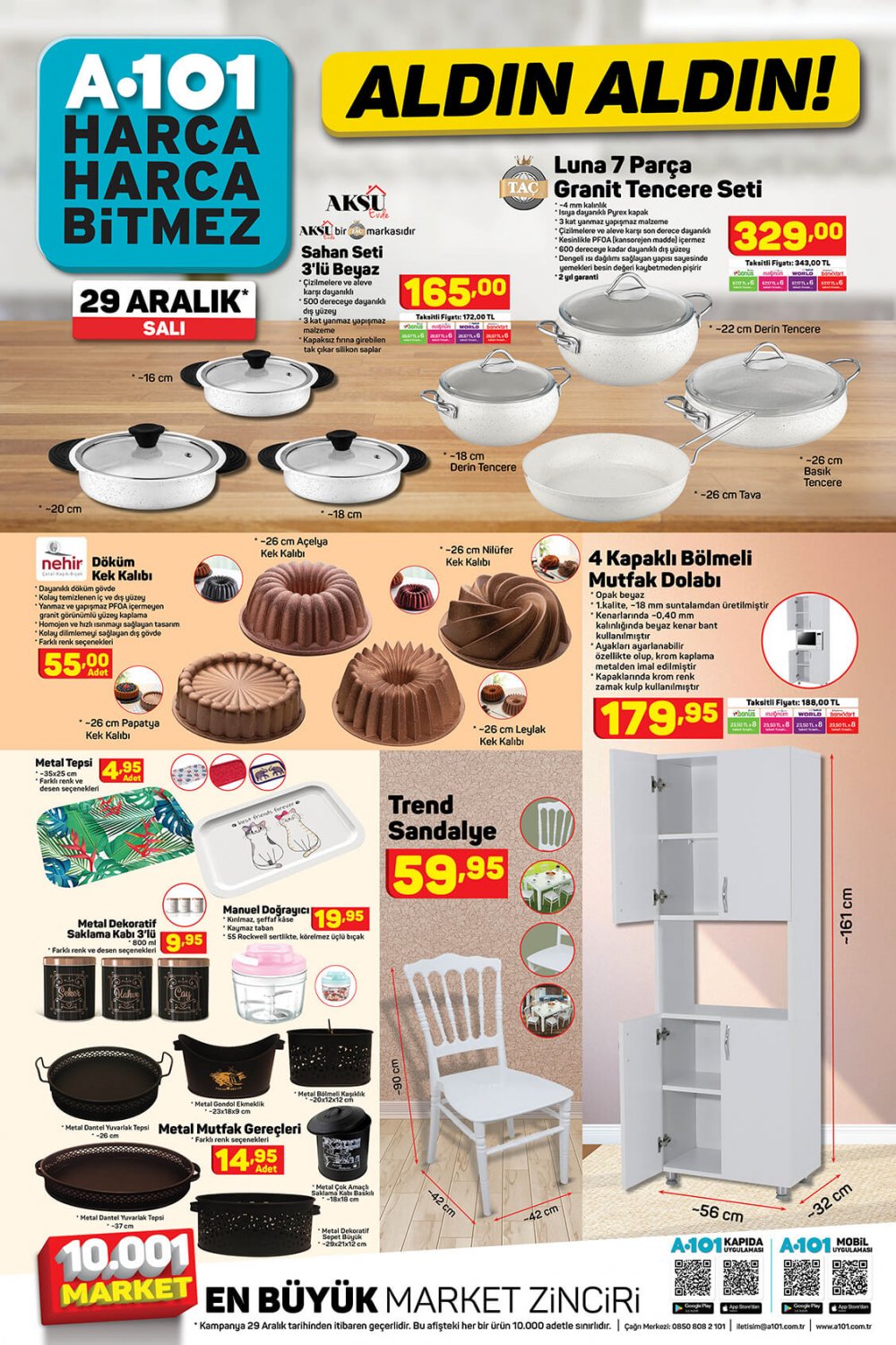 A101 BU HAFTA NELER VAR 29 ARALIK SALI