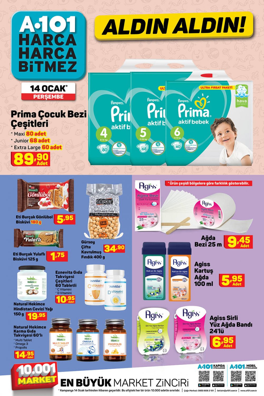 A101 14 OCAK 2021 PERŞEMBE AKTÜEL ÜRÜNLER KATALOĞU