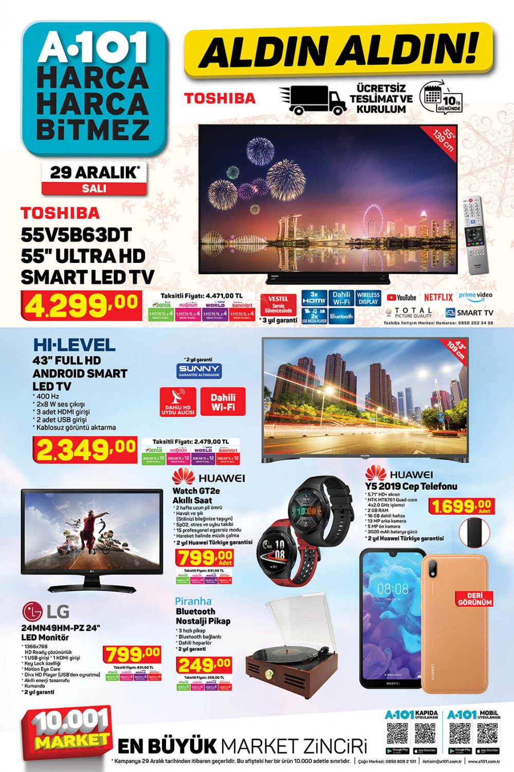 A101 HAFTA SONU İNDİRİMLERİ FIRSATLARI 2021