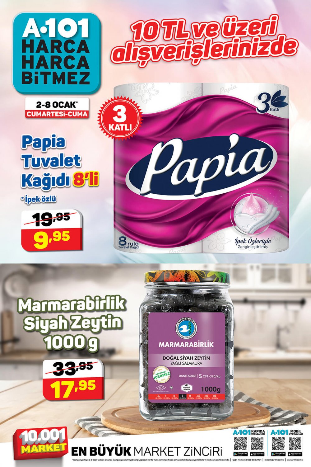 A101 2 OCAK VE 3 OCAK 2021 HAFTANIN YILDIZLARI