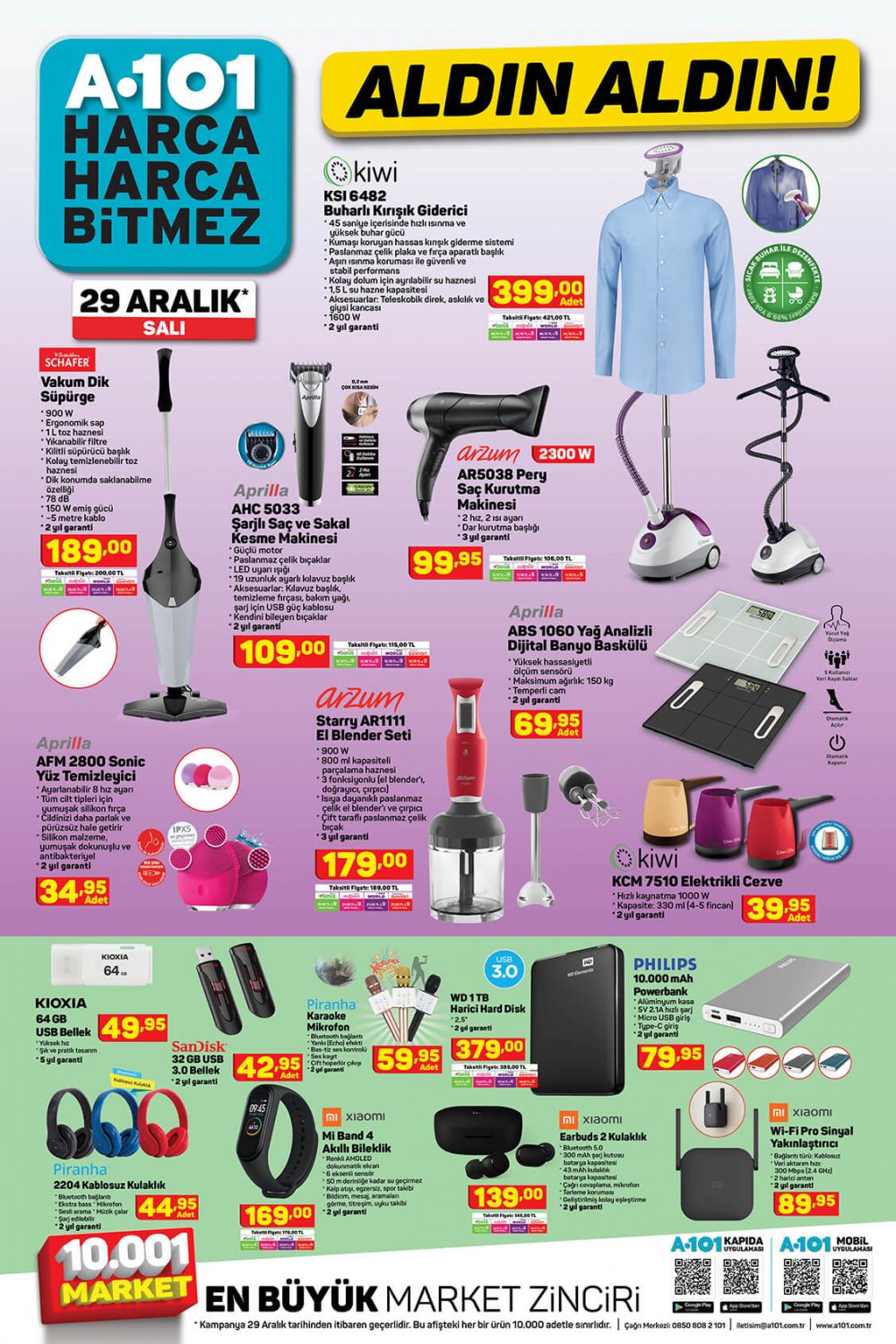 A101 HAFTA SONU İNDİRİMLERİ FIRSATLARI 2021