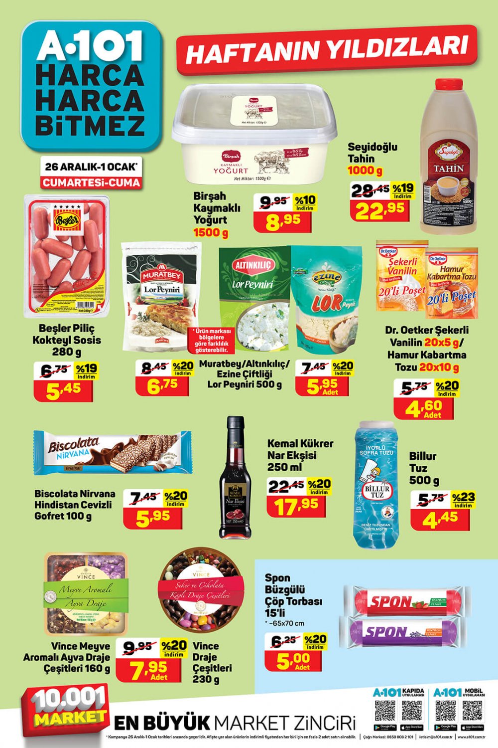 A101 AKTÜEL ÜRÜNLER KATALOĞU 30 – 31 ARALIK 2020