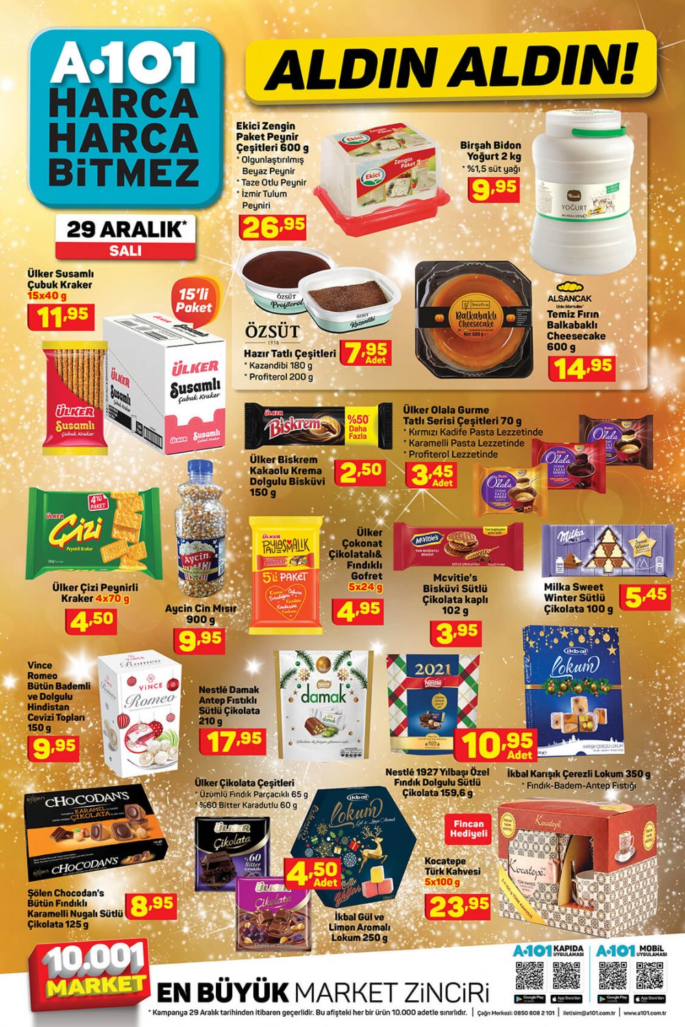 A101 HAFTA SONU İNDİRİMLERİ FIRSATLARI 2021