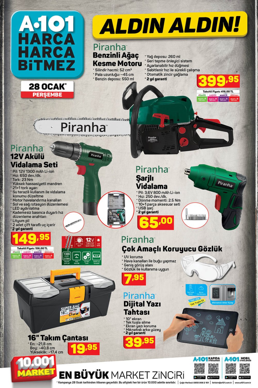A101 28 Ocak 2021 Perşembe aktüel ürünler kataloğu