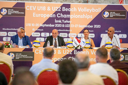 İzmir Balkan Plaj Voleybolu için geri sayım başladı