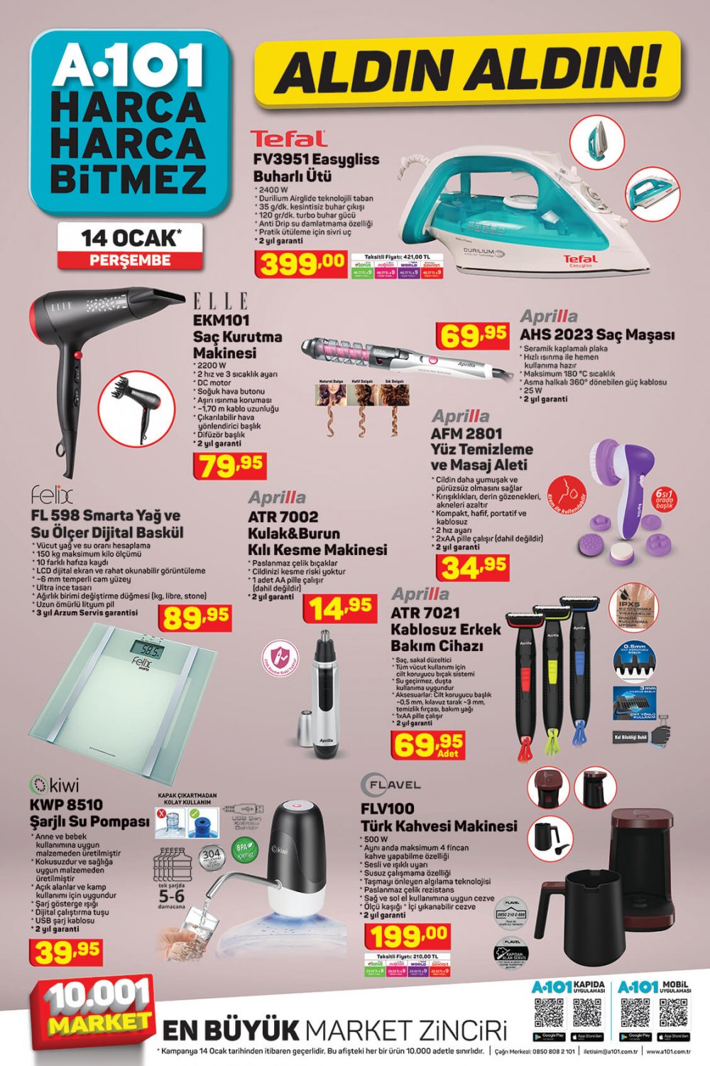 A101 BU HAFTA NELER VAR, GELENLER NEDİR?