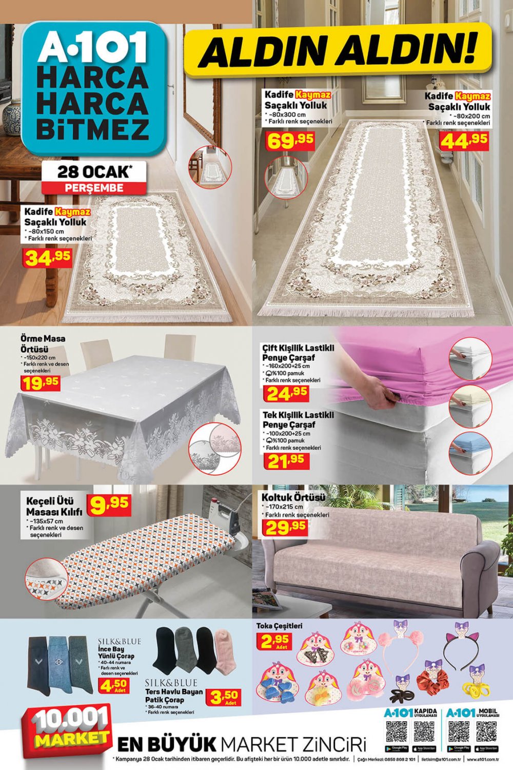 A101 market 28 Ocak 2021 Perşembe aktüel ürünler kataloğu