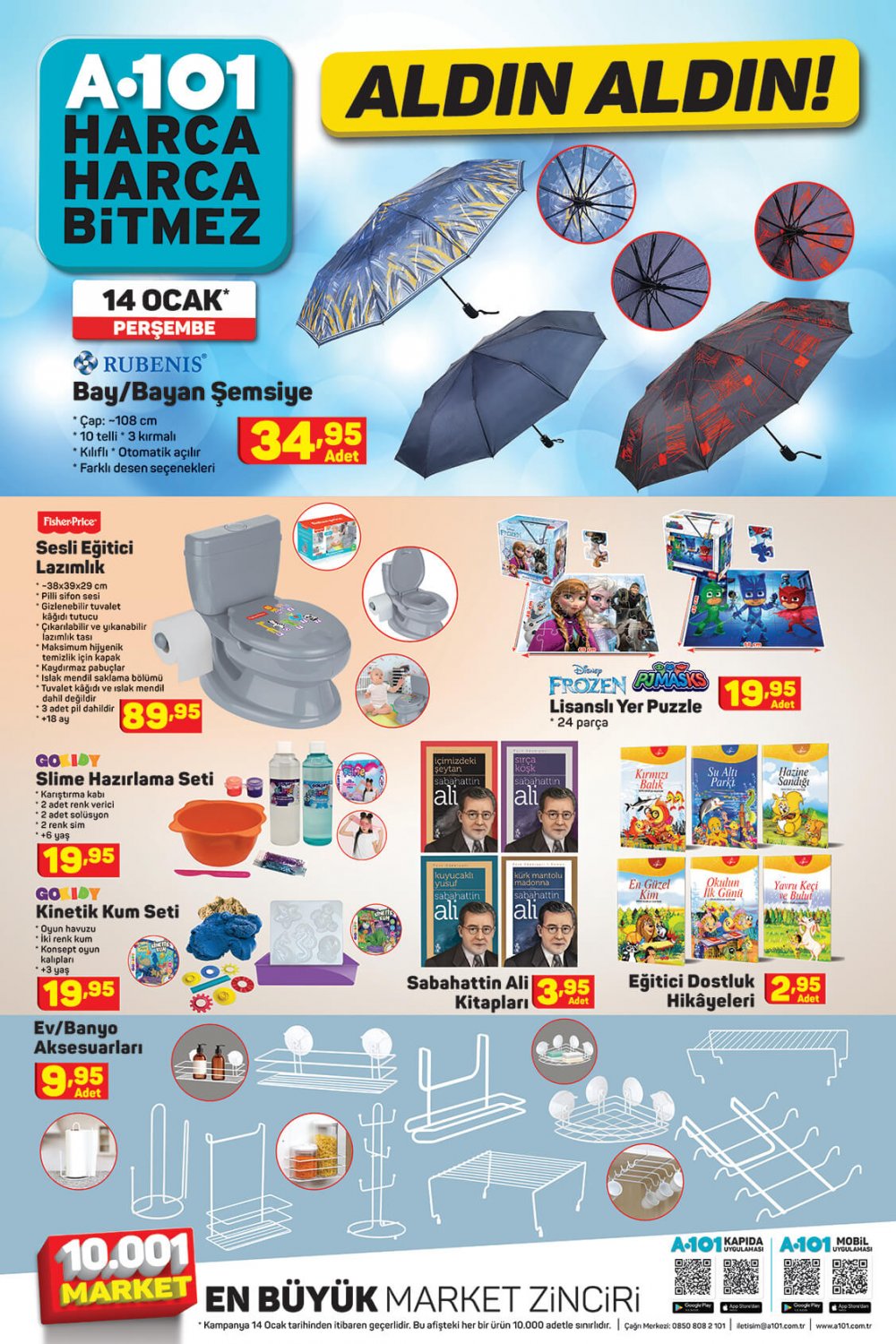 A101 BU HAFTA NELER VAR, GELENLER NEDİR?