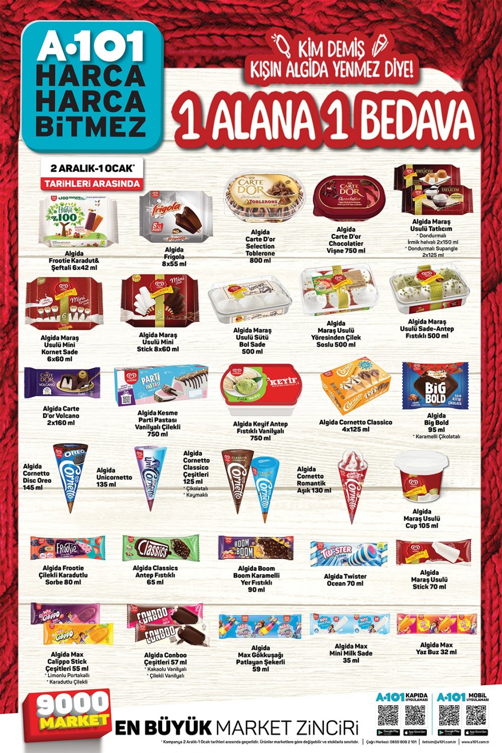 A101 16 – 17 ARALIK 2020 PERŞEMBE AKTÜEL ÜRÜNLER KATALOĞU