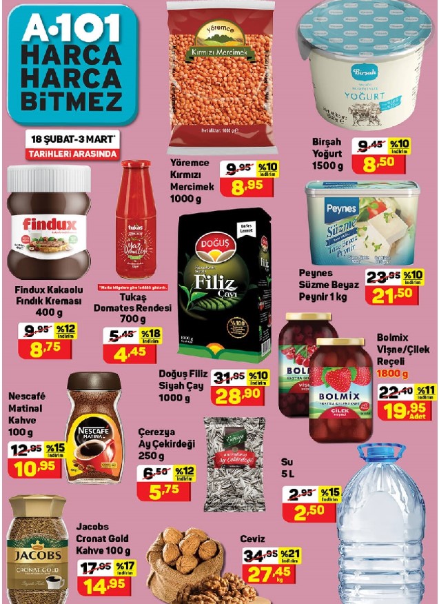 A101 market 18 Şubat 2021 Perşembe aktüel ürünler kataloğu