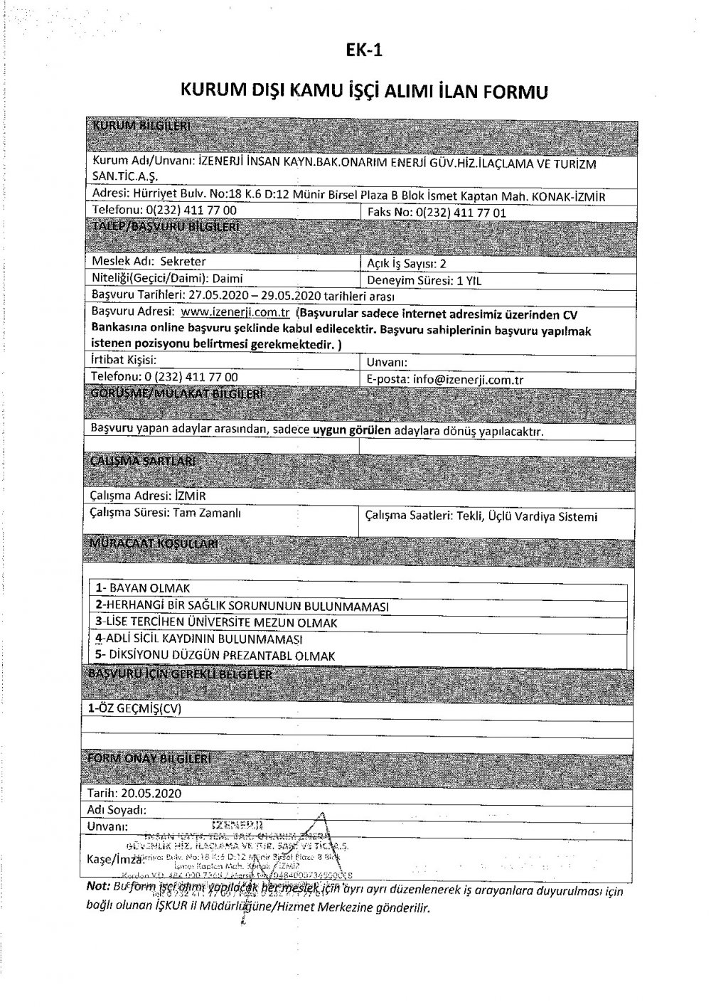 İzmir Büyükşehir Belediyesi personel alımı yarın başlıyor, 64 kişi alınacak