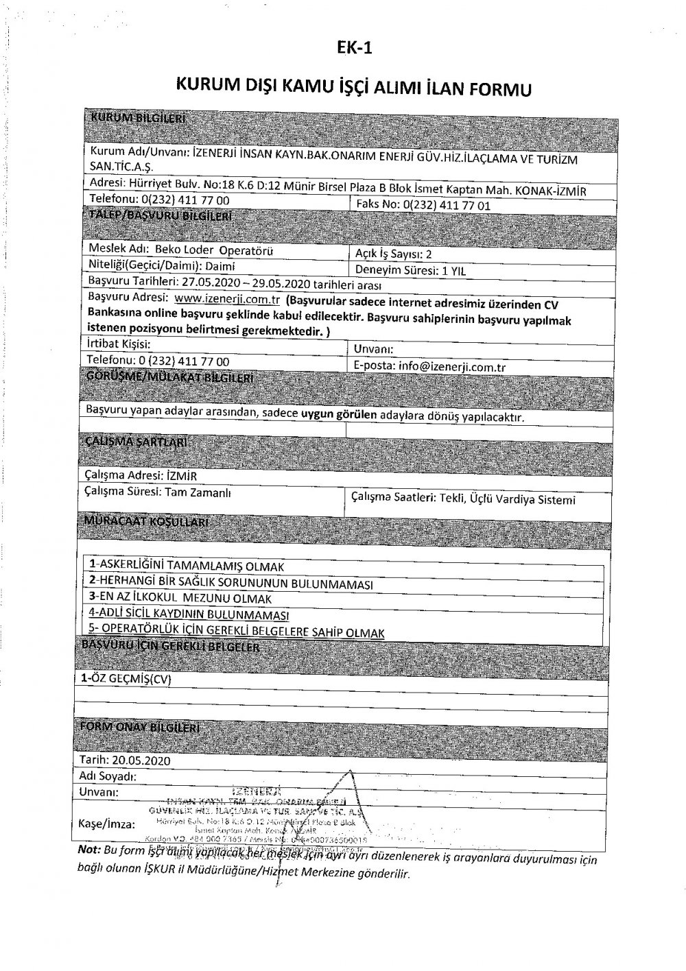 İzmir Büyükşehir Belediyesi personel alımı yarın başlıyor, 64 kişi alınacak