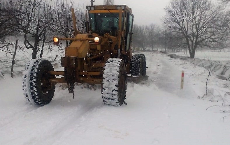 İzmir kar yağışı 2021