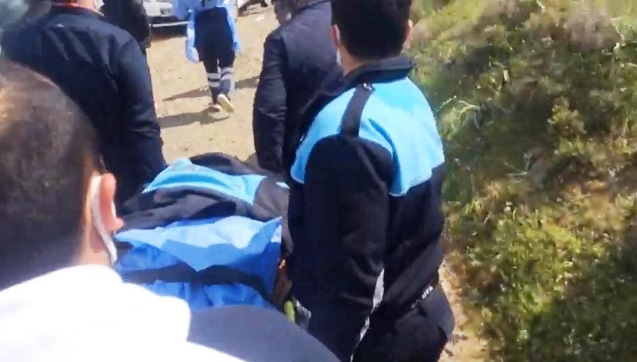 son dakika izmir foça eğitim uçağı kazası