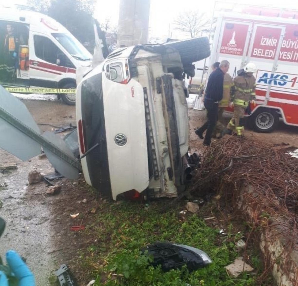 İzmir Urla'da trafik kazası! Efe Teldemir hayatını kaybetti