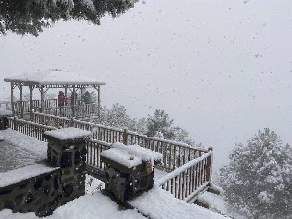 İzmir kar yağışı 2021