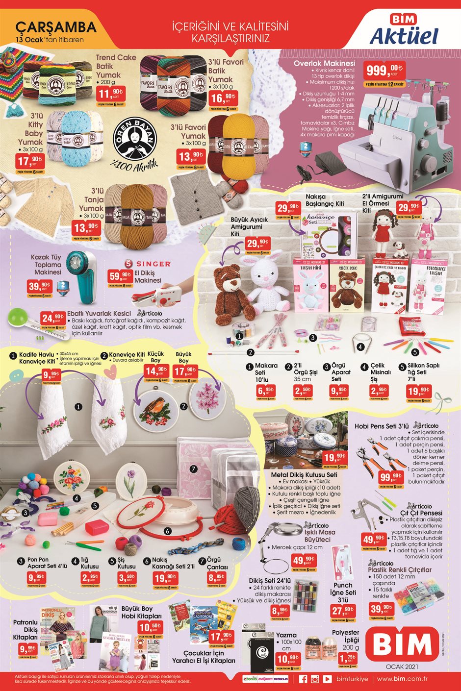 BİM BU HAFTA NELER VAR 13 OCAK 2021