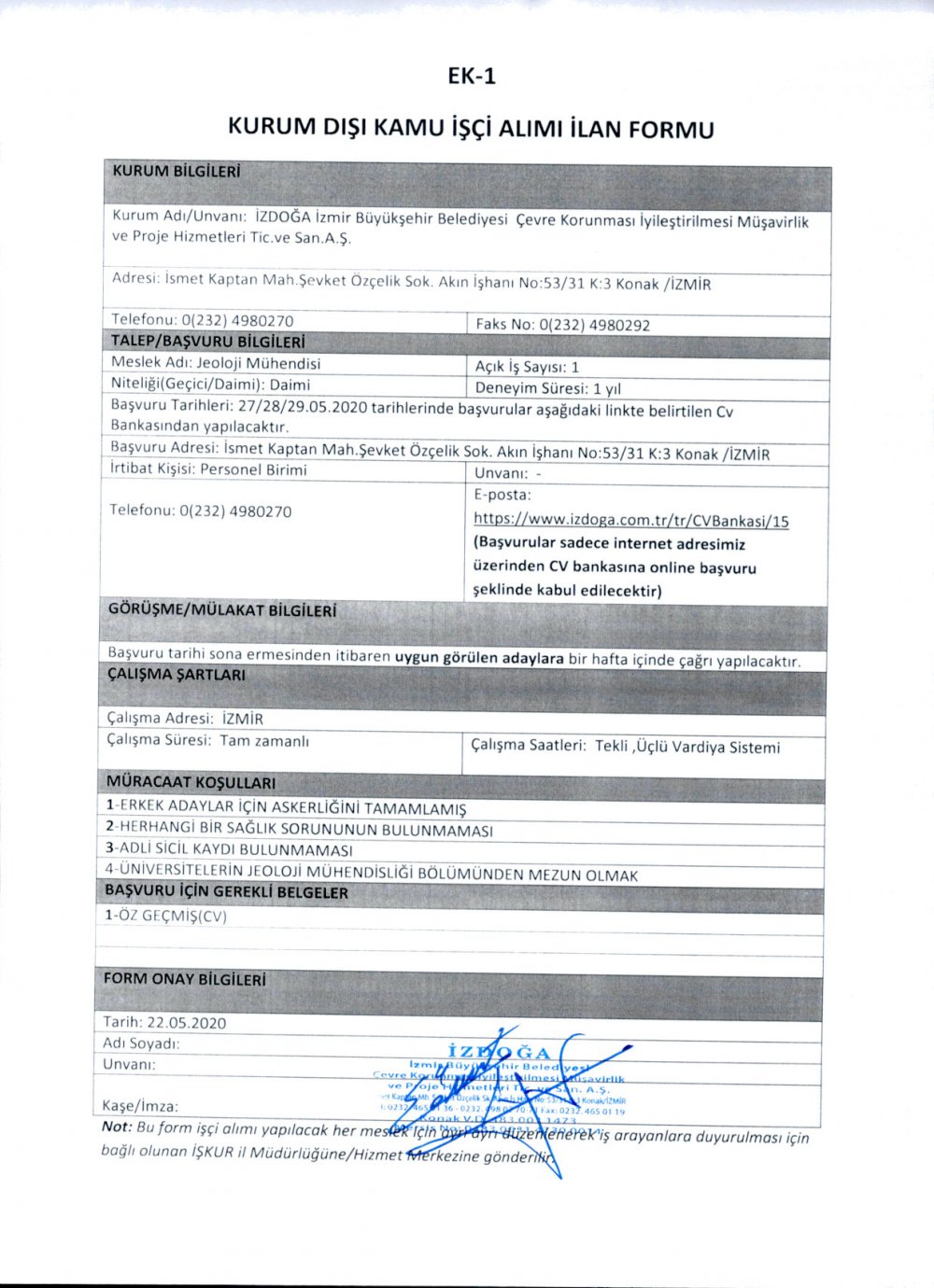 İzmir Büyükşehir Belediyesi personel alımı yarın başlıyor, 64 kişi alınacak