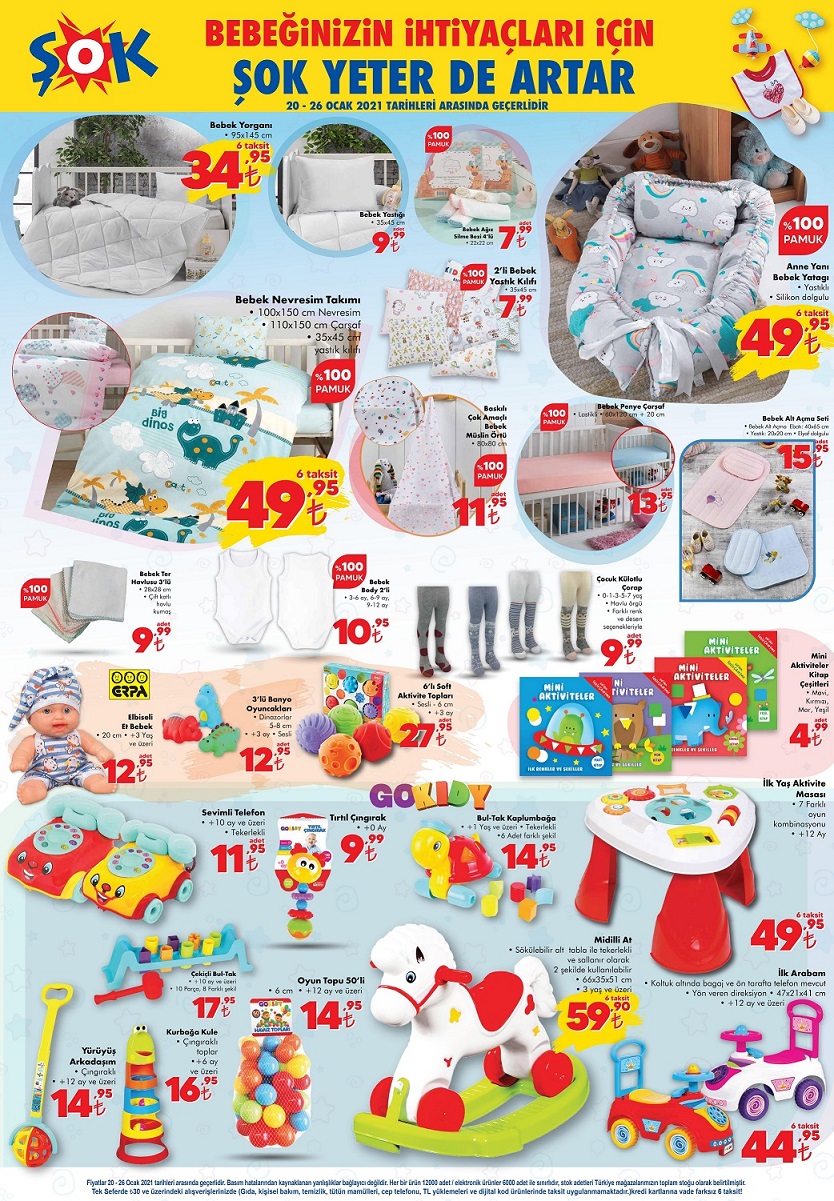 Şok market 25 Ocak ve 26 Ocak aktüel ürünler kataloğu