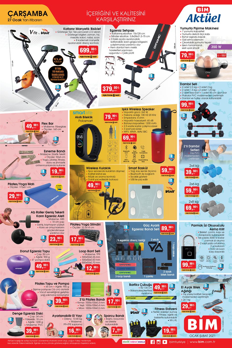 BİM market aktüel ürünler kataloğu 30 Ocak 2021 Cumartesi