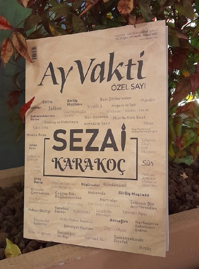 Ay Vakti Dergisi Sezai Karakoç Özel Sayısı