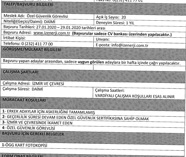 İzmir Büyükşehir Belediyesi, 8 farklı meslek grubundan 55 personel alımı için ilan açtı