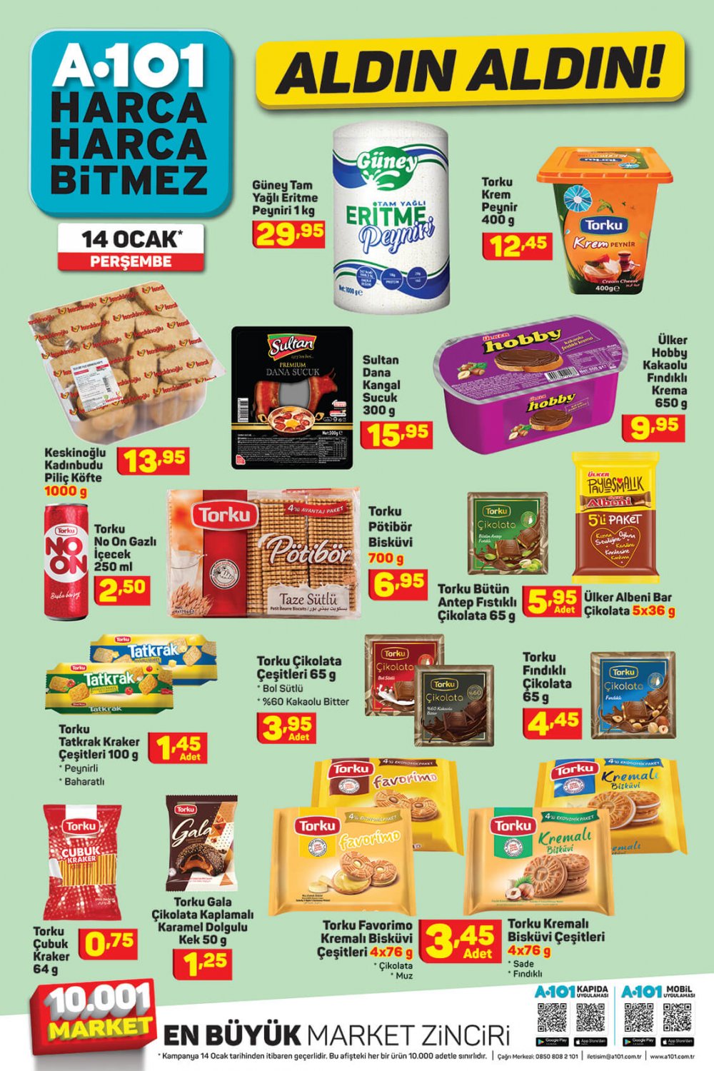 A101 14 OCAK 2021 PERŞEMBE AKTÜEL ÜRÜNLER KATALOĞU