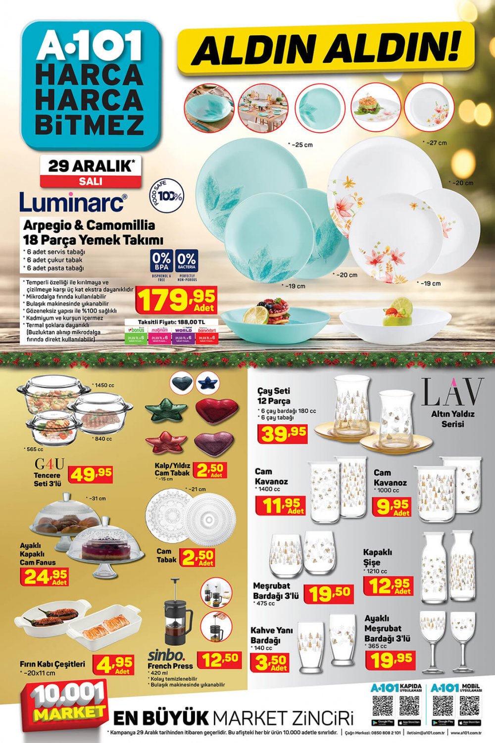 A101 AKTÜEL ÜRÜNLER KATALOĞU 30 – 31 ARALIK 2020