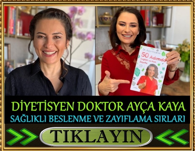 dr. ayça kaya sağlıklı beslenme ve sayarak zayıflama sırları 2021