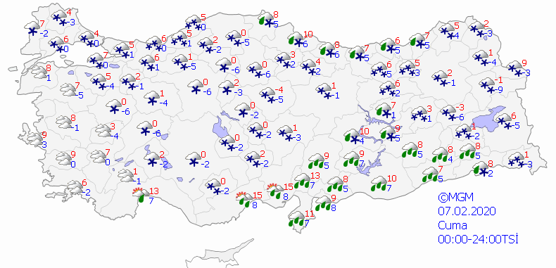 İzmir'e kış geliyor, sıcaklık sıfıra düşecek! İzmir hava durumu
