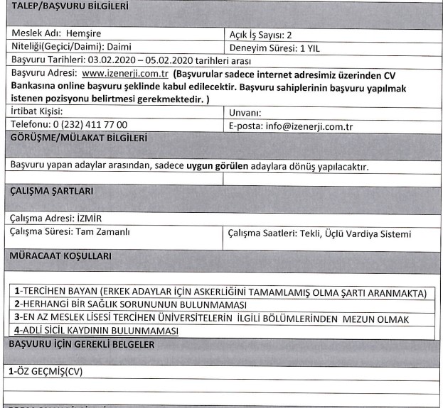 İzmir Büyükşehir Belediyesi personel alımı başladı, 25 meslekten 100 kişi alınacak