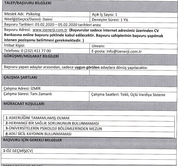 İzmir Büyükşehir Belediyesi personel alımı başladı, 25 meslekten 100 kişi alınacak