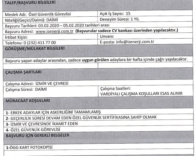 İzmir Büyükşehir Belediyesi personel alımı başladı, 25 meslekten 100 kişi alınacak