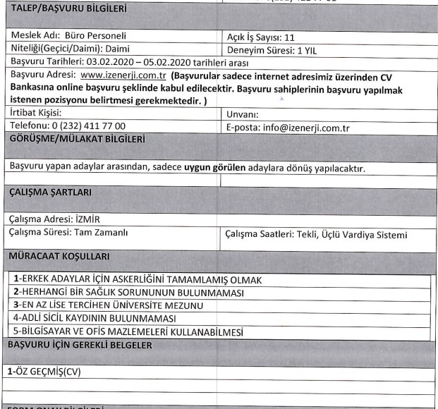İzmir Büyükşehir Belediyesi personel alımı başladı, 25 meslekten 100 kişi alınacak