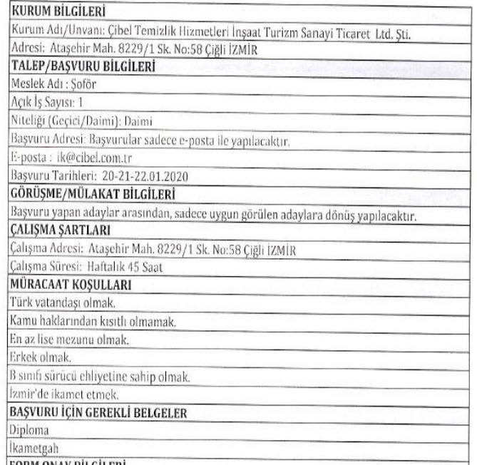 İzmir Büyükşehir Belediyesi ve ilçe belediyeleri personel alımı başladı