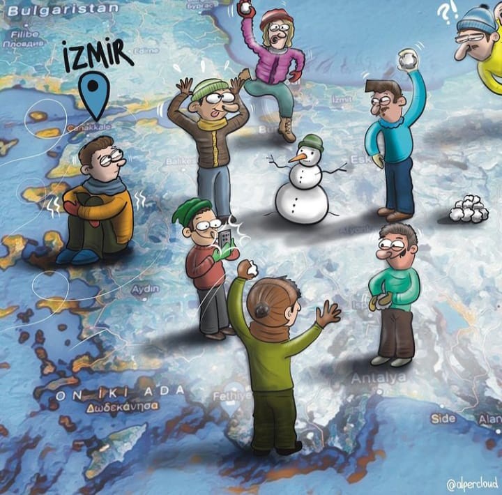 İzmir kar yağışı 2022 var mı İzmir merkeze kar ne zaman yağacak?