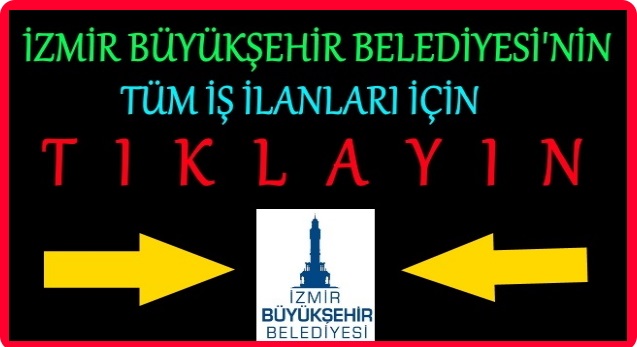 izmir büyükşehir belediyesi personel alımı 2021
