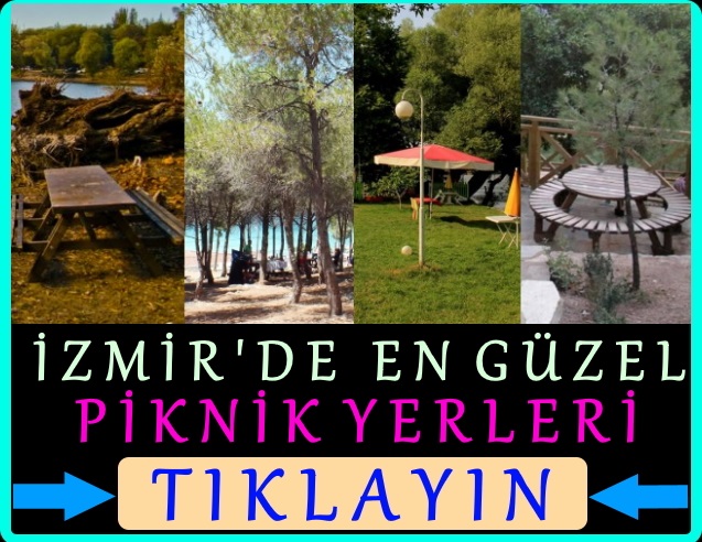 izmir en güzel piknik yerleri 2021