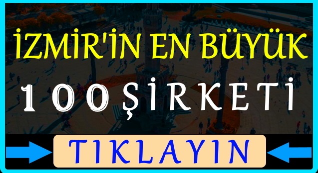 izmir'in en büyük 100 şirketi