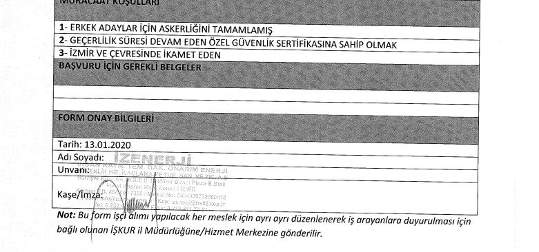 İzmir Büyükşehir Belediyesi, 85 personel alımı yapacak