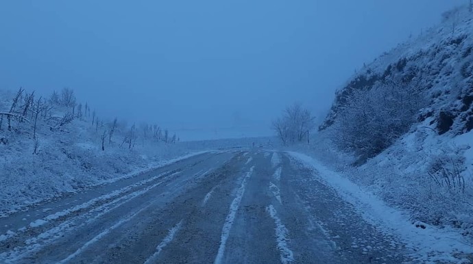 Ödemiş kar yağışı