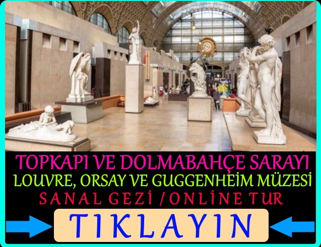 louvre müzesi sanal tur gezi
