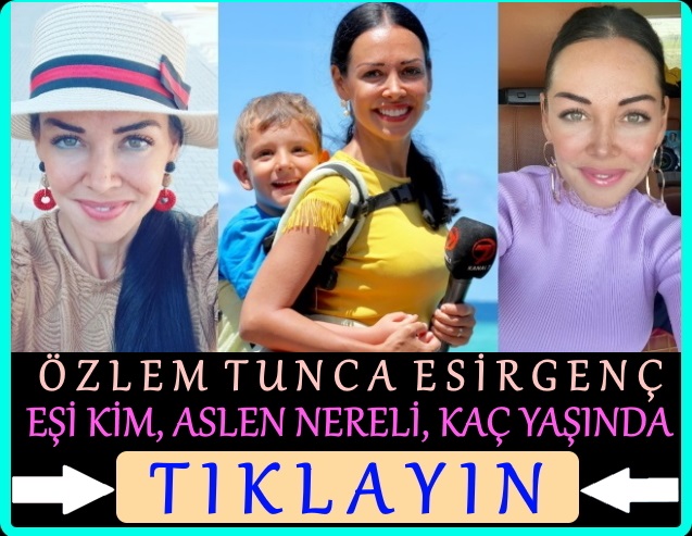 mutfağım şahane özlem tunca esirgenç aslen nereli, eşi kim