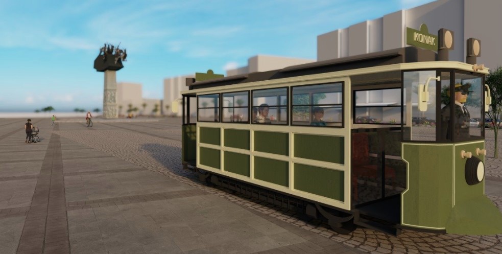 İzmir Kordon nostaljik tramvayı 9 Eylül'de hizmete girecek