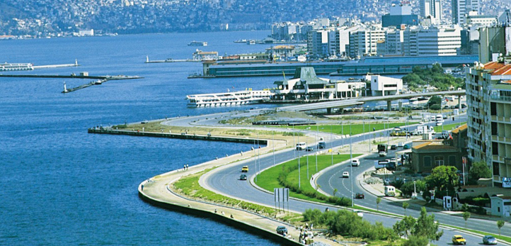 Karşıyaka, izmir, Balçova, Bayraklı, Buca, Güzelbahçe, Konak, Narlıdere, Bostanlı, Dokuz Eylül Üniversitesi